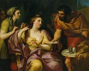 Semiramis Receives News of the Babylonian Revolt by Anton Raphael Mengs. Now in the Neues Schloss, Bayreuth, Anton Raphael Mengs